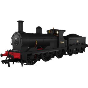 Rapido 966510 OO Gauge SECR Class O1 0-6-0 31064 BR Black Early Crest DCC Sound Fitted