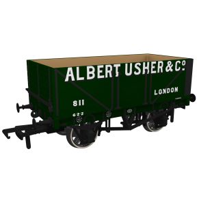 Rapido 967207 OO Gauge 1907 RCH Open Wagon Seven Plank 'Albert Usher & Co, London'