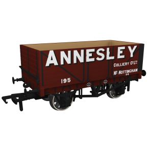 Rapido 967208 OO Gauge 1907 RCH Open Wagon Seven Plank 'Annesley Colliery Co Ltd, Notts'