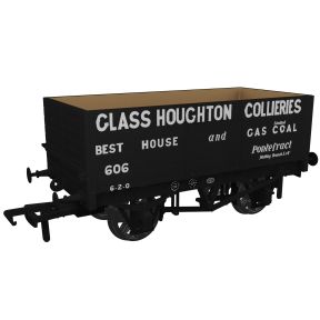 Rapido 967211 OO Gauge 1907 RCH Open Wagon Seven Plank 'Glasshoughton Colliery, Pontefract'