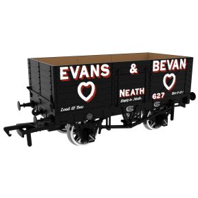 Rapido 967253 OO Gauge 7 Plank Wagon Evans & Bevan
