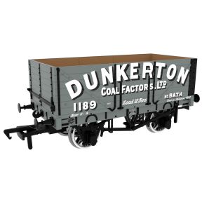 Rapido 967254 OO Gauge 7 Plank Wagon Dunkerton Coal Factors Ltd.
