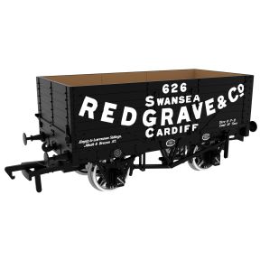Rapido 967258 OO Gauge 7 Plank Wagon Redgrave & Co.