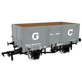 Rapido 967262 OO Gauge 7 Plank Wagon Great Central