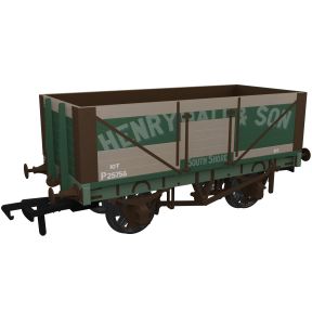 Rapido 967416 OO Gauge RCH 1907 12 Ton 7 Plank Open Wagon BR No.P25756 ex-Private Owner Henry Hall & Son