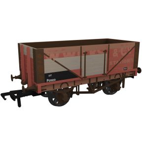 Rapido 967417 OO Gauge RCH 1907 12 Ton 7 Plank Open Wagon BR No.P15600 ex-Private Owner W. Wilks & Co.