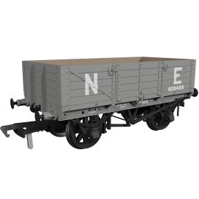 Rapido 972009 OO Gauge GER Diagram 17 5 Plank Wagon Pre 1936 LNER Grey No.628495