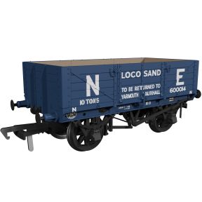 Rapido 972014 OO Gauge GER Diagram 17 5 Plank Wagon LNER Loco Sand No.600014