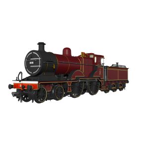 Rapido 974001 OO Gauge MR 483 4-4-0 502 Midland Railway Crimson Royal Train