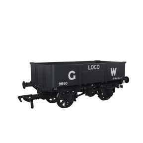 Rapido 977004 OO Gauge GW Diagram N19 Loco Coal Wagon GW Grey No.9950 Smaller Letters