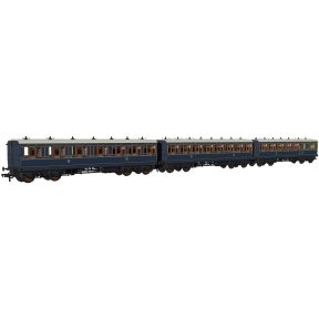 Rapido 978025 OO Gauge SDJR Evolution Non Corridor Carriage Pack