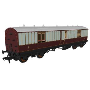 Rapido 978042 OO Gauge LNWR Evolution Coach Non Corridor Full Brake No.9531