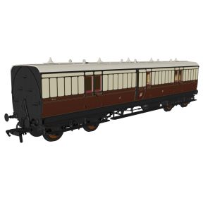 Rapido 978044 OO Gauge GWR Evolution Coach Non Corridor Full Brake No.1058