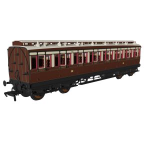 Rapido 978131 OO Gauge GWR (pre 1904) Evolution Non Corridor Carriage Pack