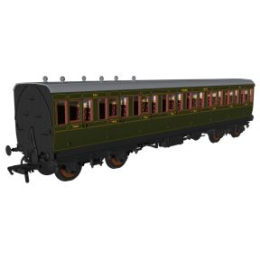 Rapido 978215 OO Gauge Evolution Non-Corridor Third Class Coach SR Olive Green 562
