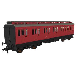 Rapido 978228 OO Gauge Evolution Non-Corridor Composite Coach BR Crimson E51380E