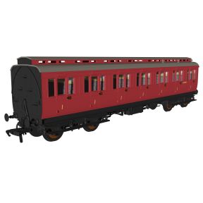Rapido 978229 OO Gauge Evolution Non-Corridor First Class Coach BR Crimson E52098E