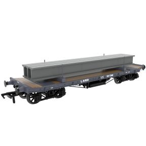 Rapido 985006 OO Gauge WD 35 Ton Rectank No.79110 LNWR Grey With Girder Load on Bolsters