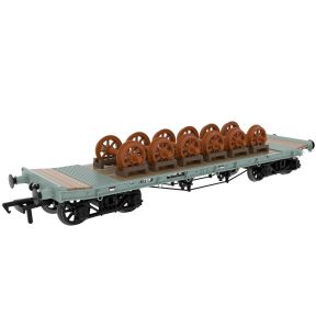 Rapido 985015 OO Gauge WD 35 Ton Rectank E17209 BR Grey  With Wheel Load