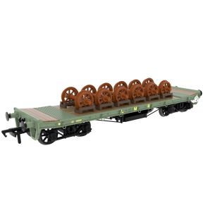 Rapido 985017 OO Gauge WD 35 Ton Rectank AD84029 LMR Green With Wheel Load