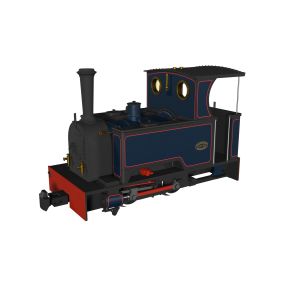 Rapido 986202 OO-9 Kerr Stuart Short Tank Sirdar Lined Dark Blue