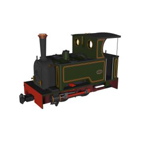 Rapdio 986704 OO-9 Kerr Stuart Short Tank Sirdar Lined Green DCC Fitted