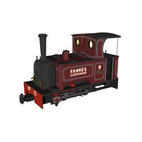 Rapido 986206 OO-9 Kerr Stuart Short Tank Sirdar G. Fawkes Lined Maroon