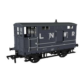 Rapido 978002 OO Gauge LNWR Diagram 17B Brake Van LNWR Grey No.960b