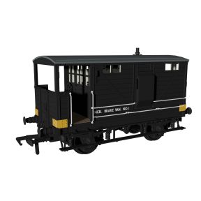 Rapido 987011 OO Gauge LNWR Diagram 17B Brake Van NCB No.1
