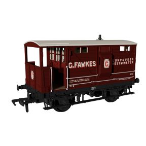 Rapido 987016 OO Gauge LNWR Diagram 17B Brake Van G.Fawkes No.11