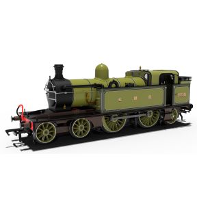 Rapido 989002 OO Gauge GNR C2 4-4-2 Tank 1528 GNR Lined Green