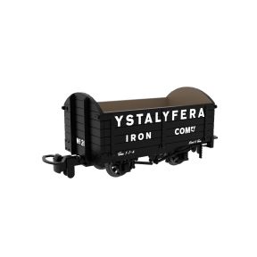 Rapido 990027 OO-9 Dropside Open Ystalfera iron Company No.20