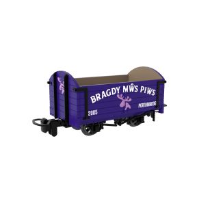 Rapido 990029 OO-9 Dropside Open Wagon Purple Moose Brewery