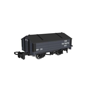 Rapido 990407 OO-9 Peaked Roof Van Dark Grey 'Tin' No.35