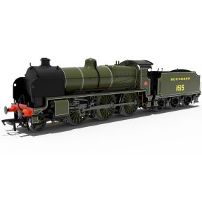 Rapido 992002 OO Gauge SR U Class 2-6-0 1615 SR Olive Green