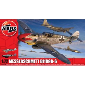 Airfix A02029B Messerschmitt Bf109G-6 Plastic Kit