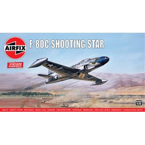 Airfix A02043V Lockheed F-80C Shooting Star Plastic Kit