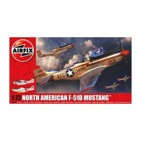 Airfix A02047A North American F-51D Mustang Plastic Kit