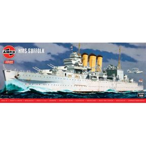 Airfix A03203V HMS Suffolk Plastic Kit