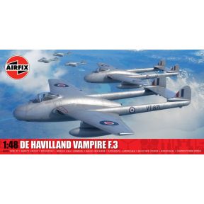 Airfix A06107A De Havilland Vampire F.3 Plastic Kit