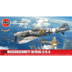 Airfix A17003 Messerschmitt Bf109G-5/6 Plastic Kit