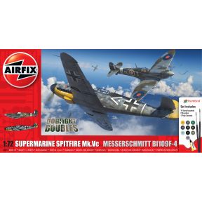 Airfix A50194 Supermarine Spitfire Mk.Vc vs Bf109F-4 Dogfight Double Plastic Kit