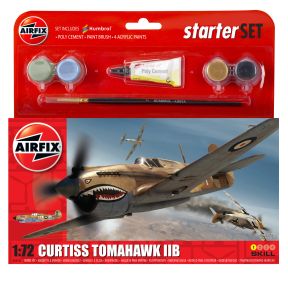 Airfix A55101A Curtiss Tomahawk IIB Plastic Kit Gift Set