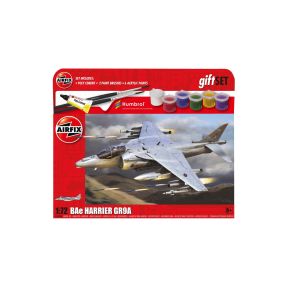 Airfix A55300A BAe Harrier GR.9A Plastic Kit Gift Set