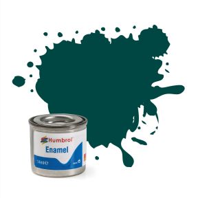 Humbrol No.239 British Racing Green Gloss Finish Enamel Paint 14ml Tinlet