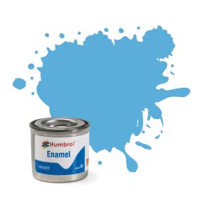 Humbrol No.47 Sea Blue Gloss Finish Enamel Paint 14ml Tinlet