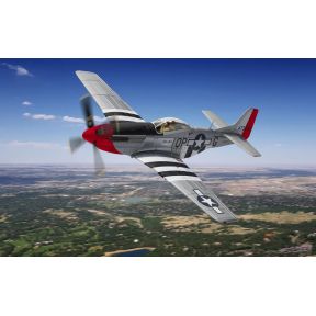 Corgi AA27710 North American P-51D, 44-73843, 'Old Red Nose', Based at Commemorative Air Force (CAF) Airbase Georgia