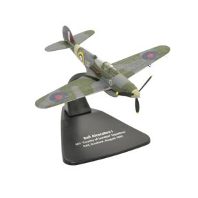Oxford Diecast AC071 Bell Airacobra No.601 County of London Squadron RAF Duxford 1941