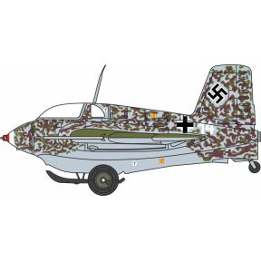 Oxford Diecast AC135 Messerschmitt Me163 1a White 14 JG400 Brandis 1945
