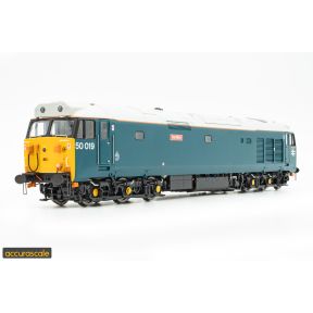 Accurascale ACC2383 OO Gauge Class 50 50019 'Ramillies' Laira Blue